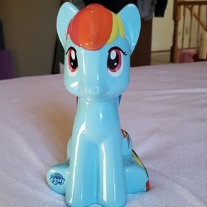🌈rainbow dash my little pony piggy bank